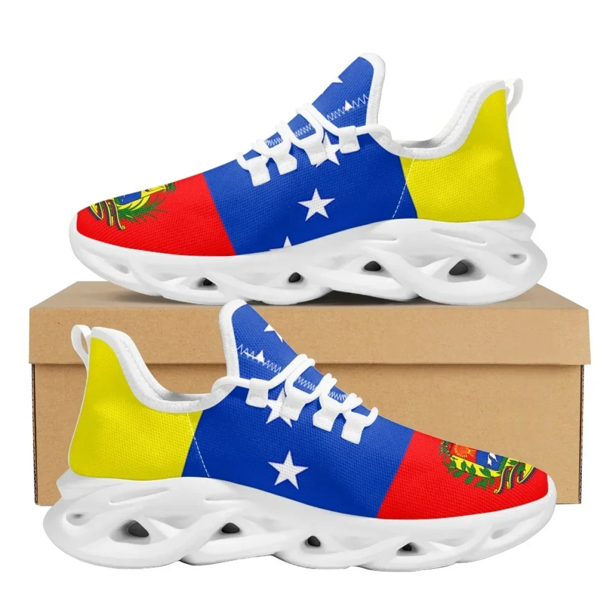 Women'S Shoes For Tennis - Baskets drapeau du Venezuela pour femmes
