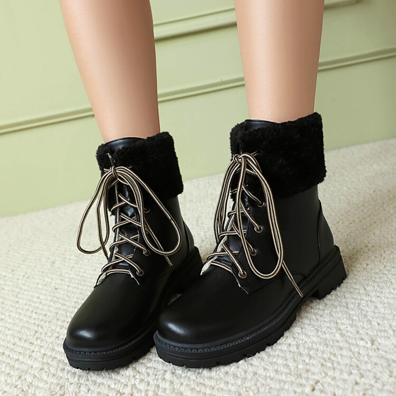 Women'S Shoes Extended Sizes - ORCHALISA Chaussures de neige pour femmes,