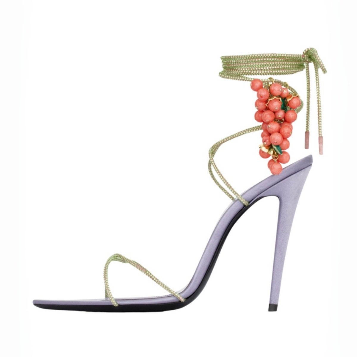 Rhinestone Sandal Women - Sandales à talons aiguilles pour femmes,