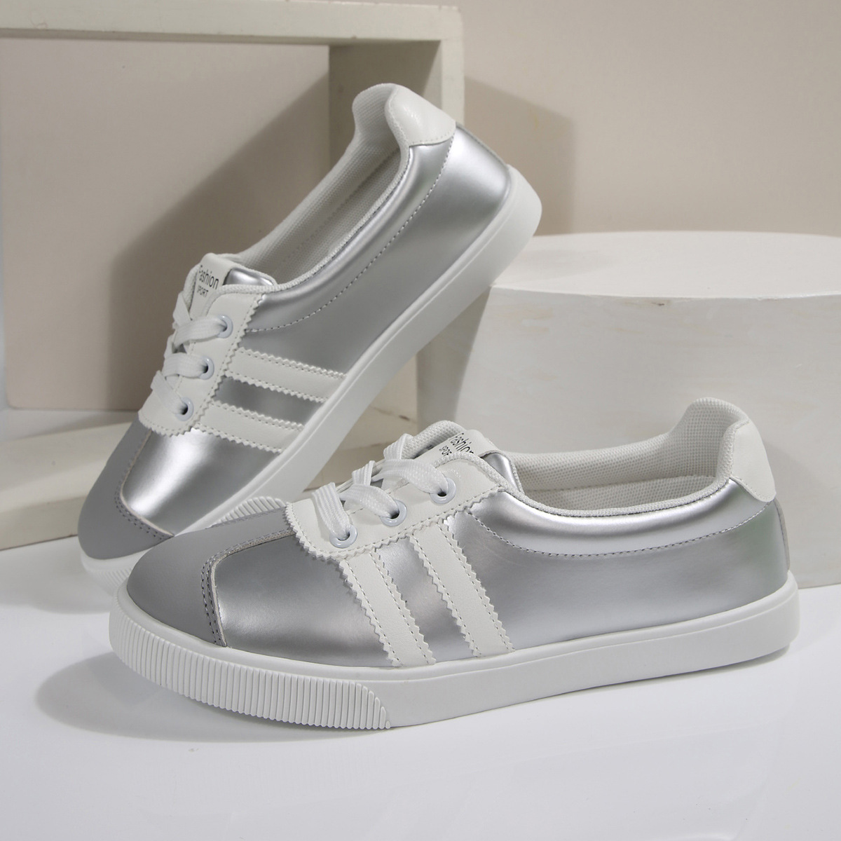 Women Shoes Store - Baskets décontractées coréennes pour femmes, printemps-automne,