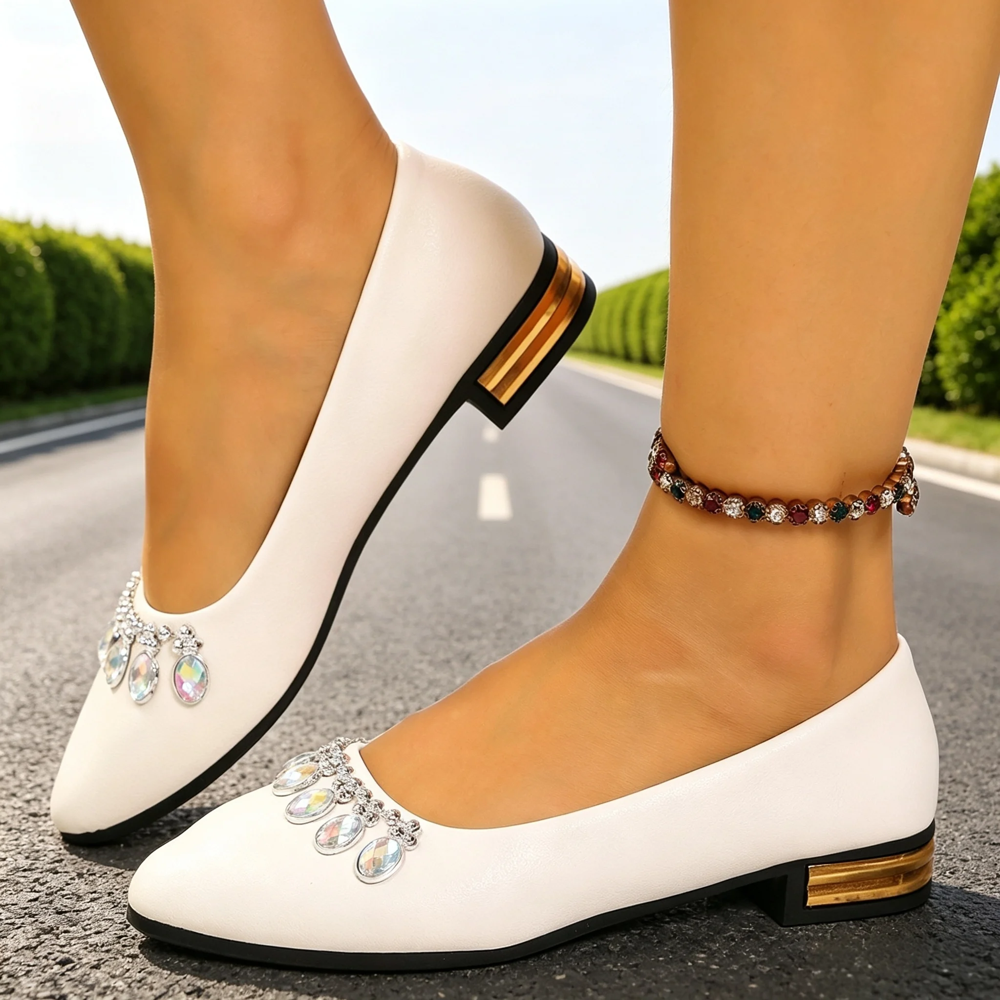 Women Shoes Store - Chaussures plates pour femmes à bout
