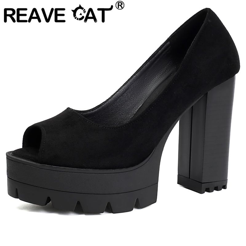 Women'S Shoes Extended Sizes - Sandales sexy noires pour femmes REAVE