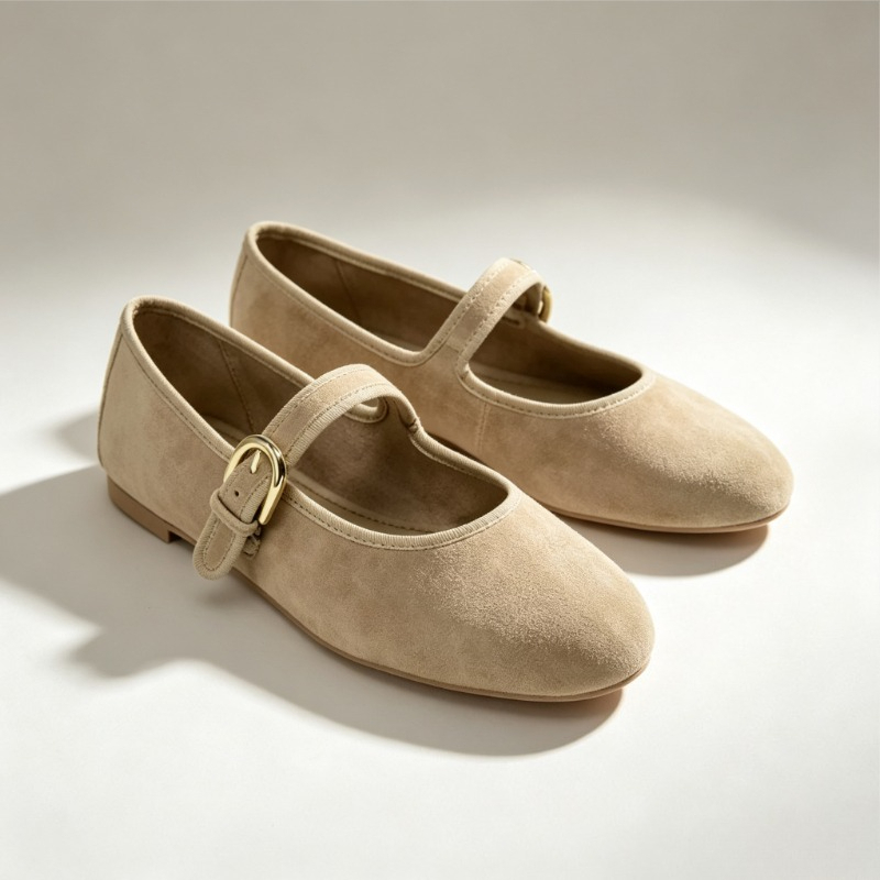 Ballet Flat Women - Chaussures Mary Jane pour femmes, vintage,