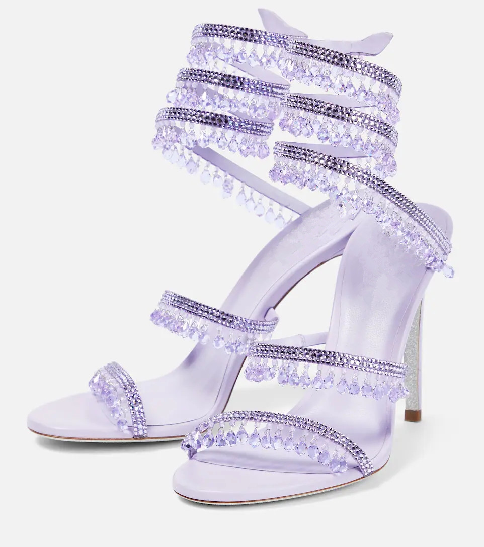 Sandales à talons aiguilles ve - Rhinestone Sandal Women avis et prix