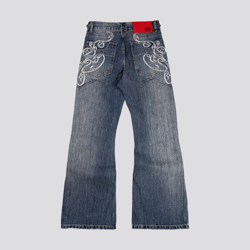 Jean Bootcut Y2K Bleu Délavé V - Women Shoes Jeans avis et prix
