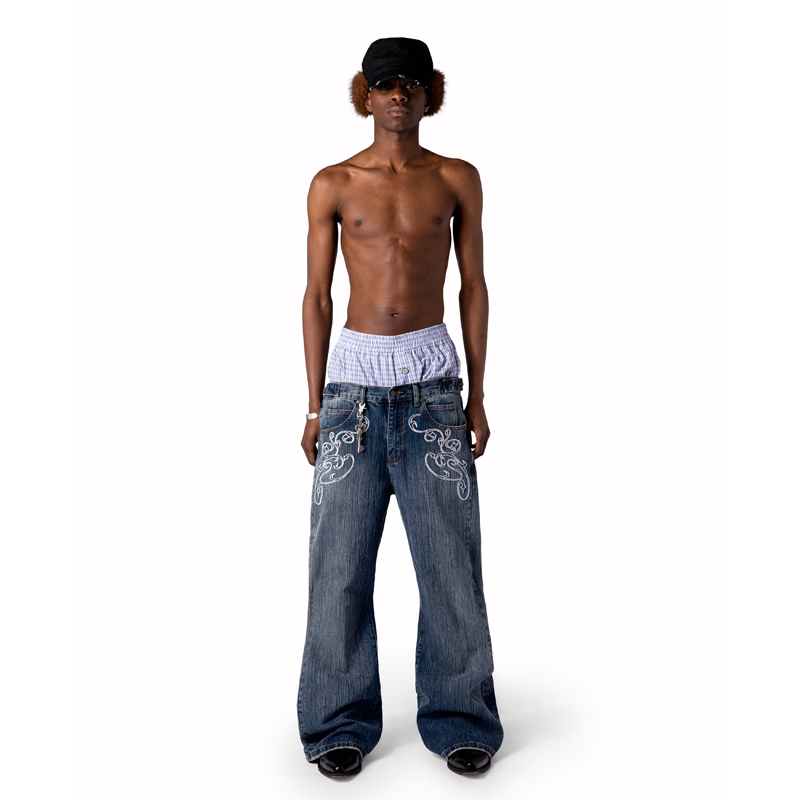 Jean Bootcut Y2K Bleu Délavé V - Women Shoes Jeans avis et prix