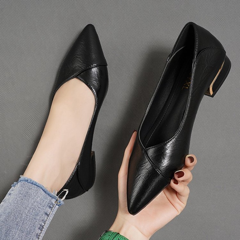 Nouvelles Chaussures en Cuir p - Women'S Shoes In Fashion avis et prix