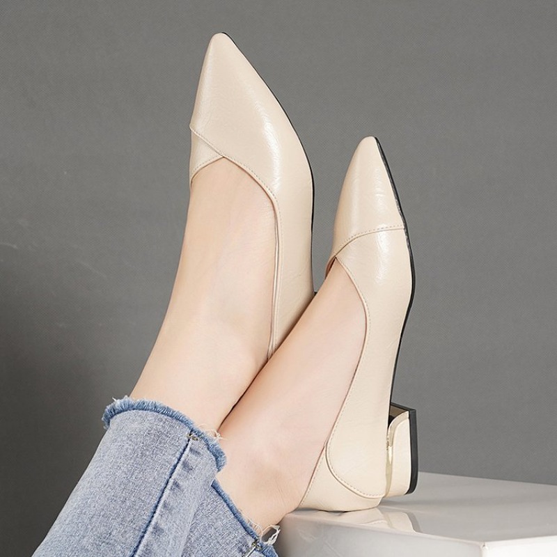Nouvelles Chaussures en Cuir p - Women'S Shoes In Fashion avis et prix