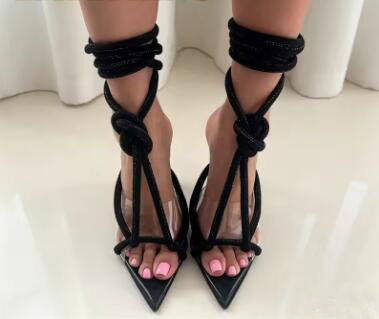 Sandales à talons aiguilles be - Clear Strap Heel avis et prix