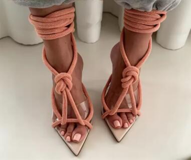 Sandales à talons aiguilles be - Clear Strap Heel avis et prix