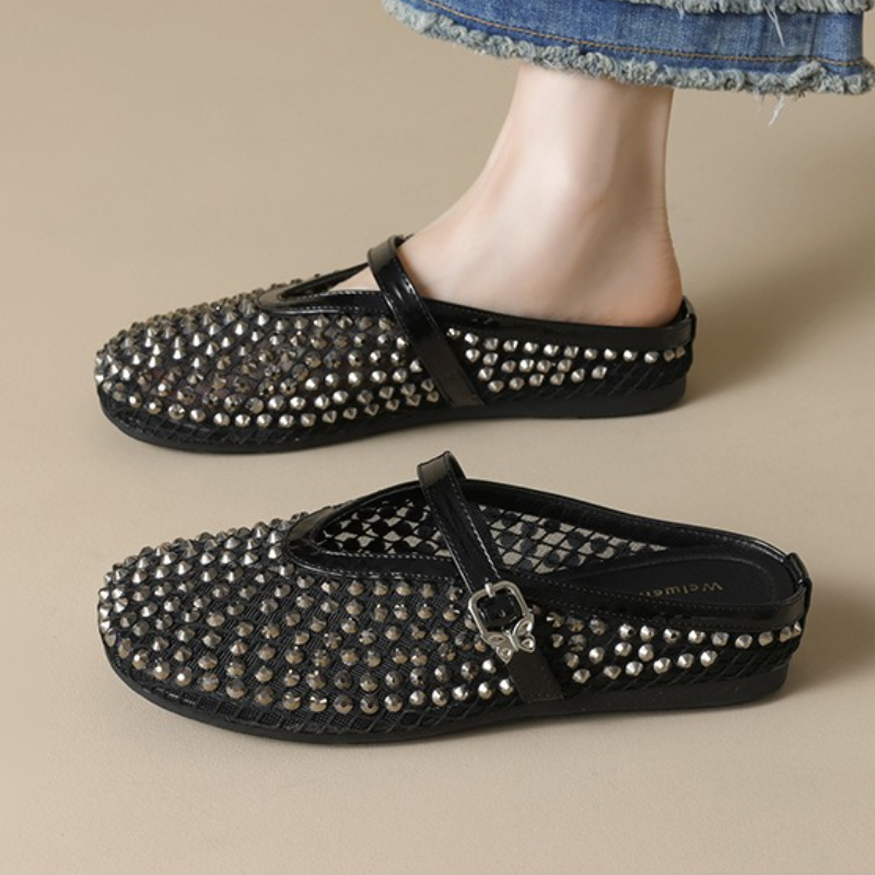 Maille strass marque pantoufle - Rhinestone Sandal Women avis et prix