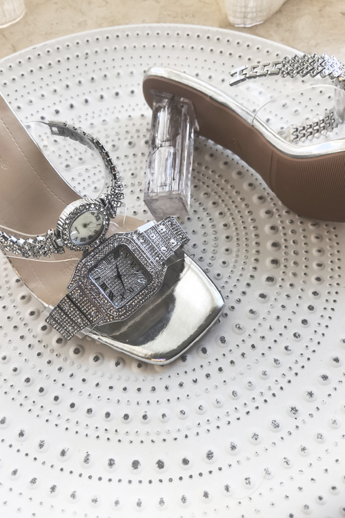 Sandales à talons hauts pour f - Clear Strap Heel avis et prix