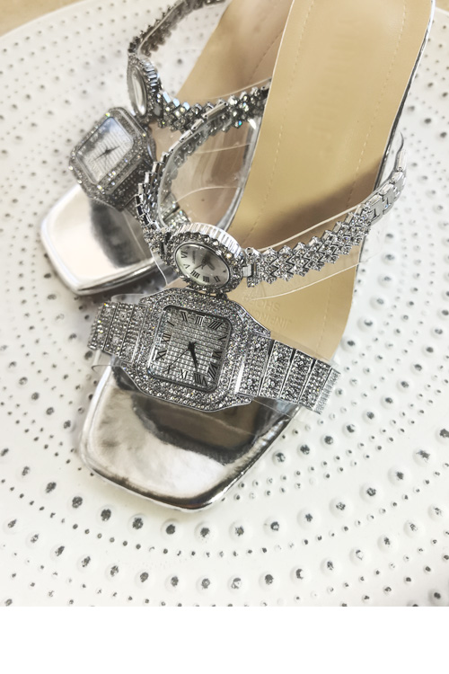 Sandales à talons hauts pour f - Clear Strap Heel avis et prix