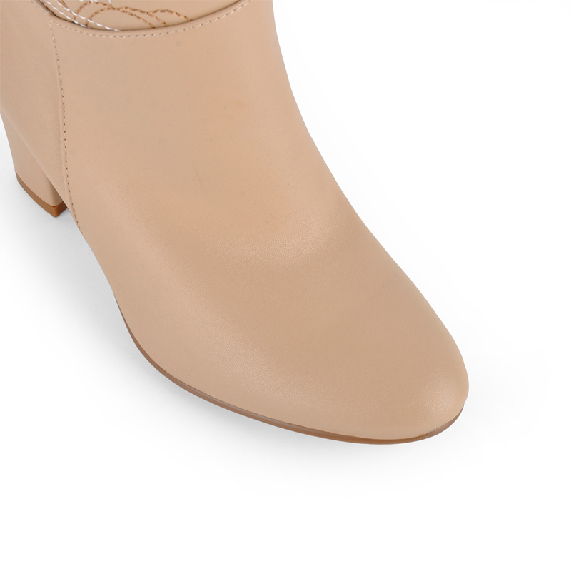 Onlymaker Bottes hautes à brod - Block Heel Ankle Boots avis et prix