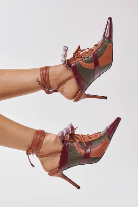Nouvelles Chaussures de Soirée - Block Heel Ankle Boots avis et prix