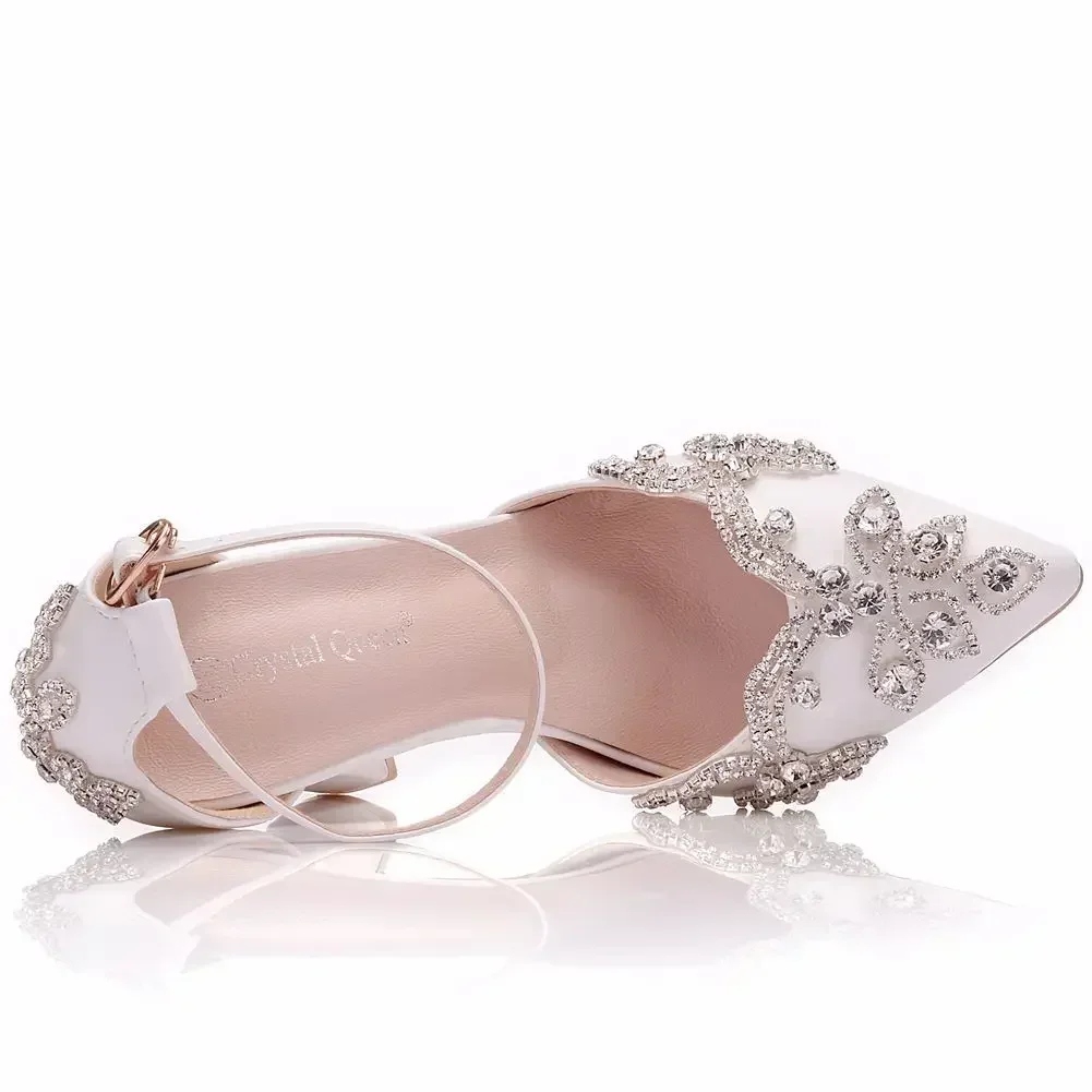 Chaussures à talon épais et bo - Rhinestone Sandal Women avis et prix
