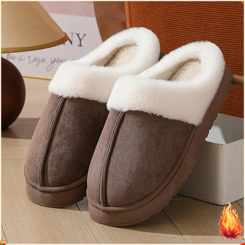 Chaussons en peluche unisexe 2 - Women Shoes Store avis et prix