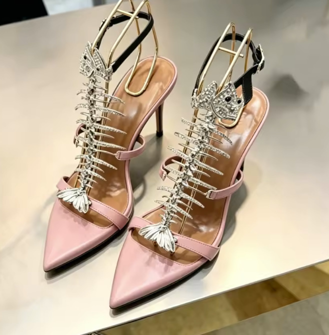 Sandales d'été élégantes pour  - Rhinestone Sandal Women avis et prix