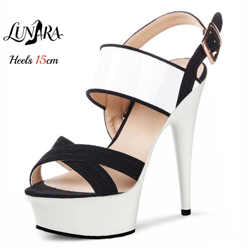 Sandales à plateforme transpar - Clear Strap Heel avis et prix