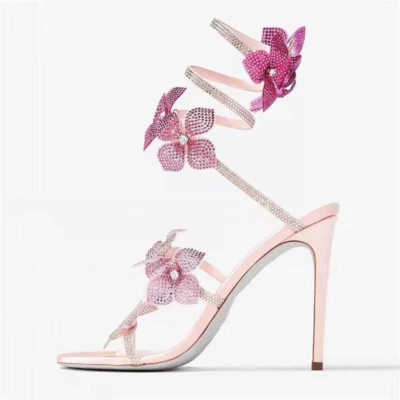Eilyken Sexy cristal fleur min - Gladiator Sandal Women avis et prix