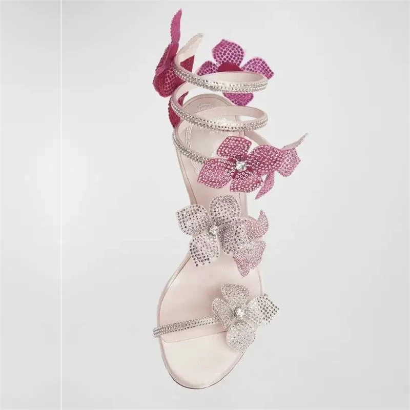 Eilyken Sexy cristal fleur min - Gladiator Sandal Women avis et prix