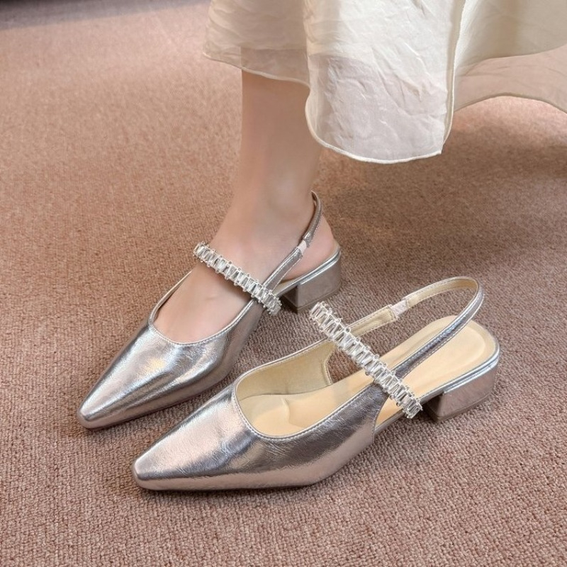 Nouvelles sandales décontracté - Rhinestone Sandal Women avis et prix