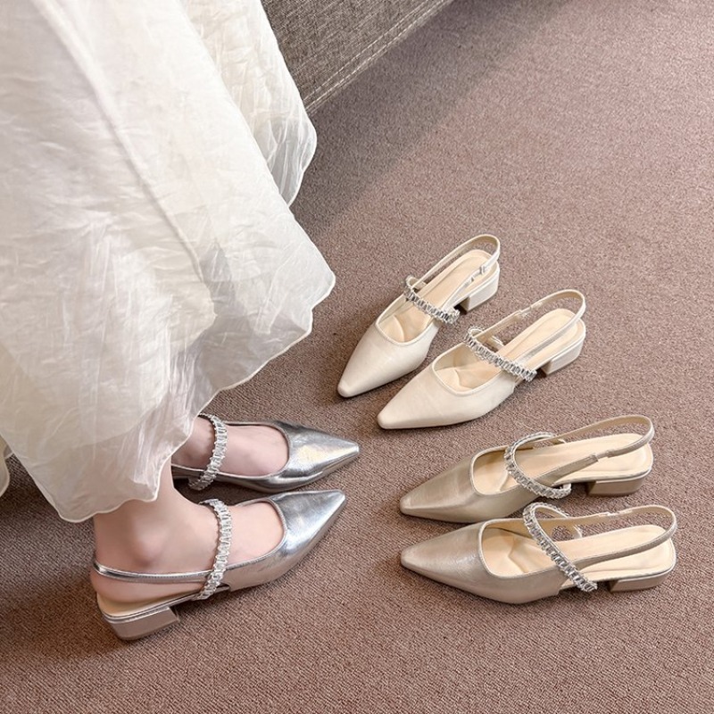 Nouvelles sandales décontracté - Rhinestone Sandal Women avis et prix