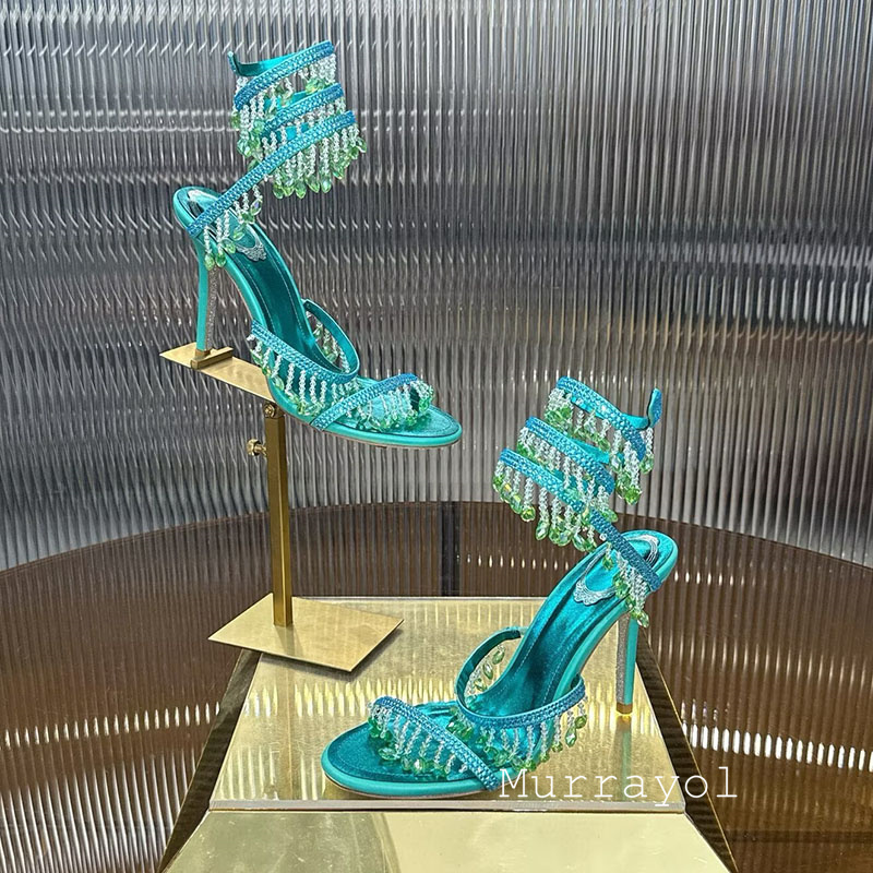 Sandales pour femmes à talon f - Rhinestone Sandal Women avis et prix