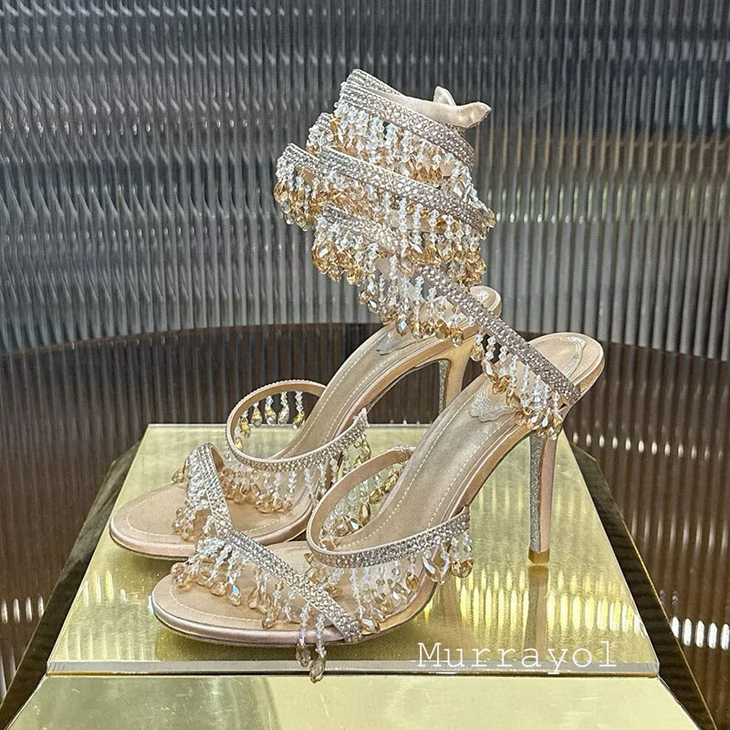 Sandales pour femmes à talon f - Rhinestone Sandal Women avis et prix