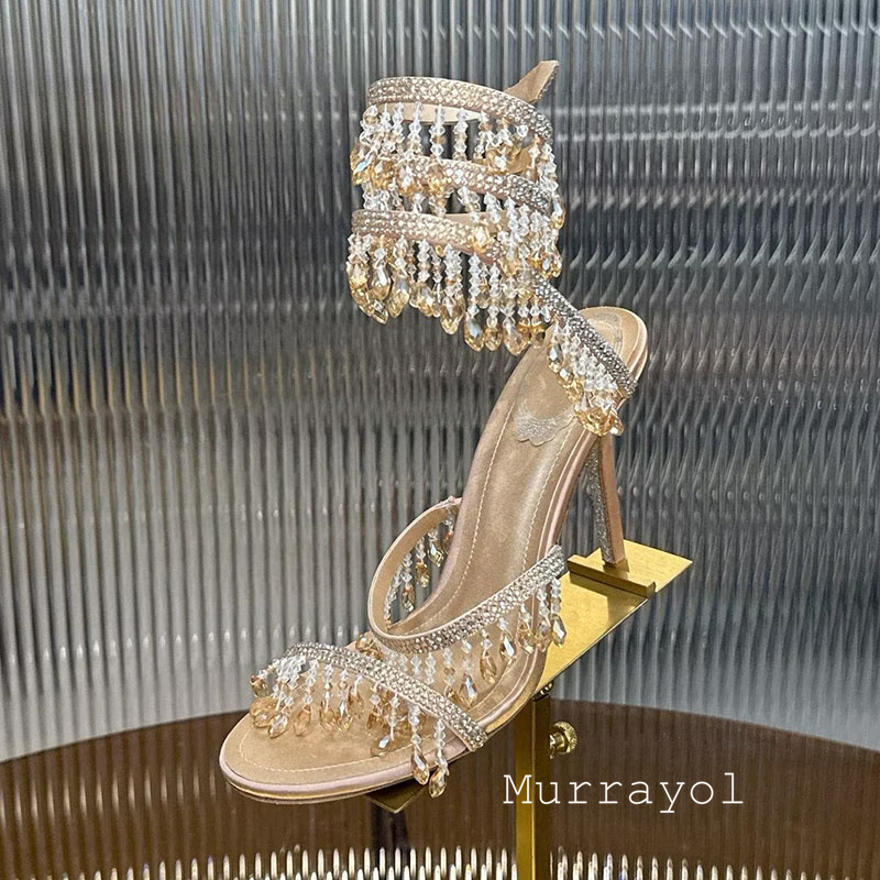 Sandales pour femmes à talon f - Rhinestone Sandal Women avis et prix