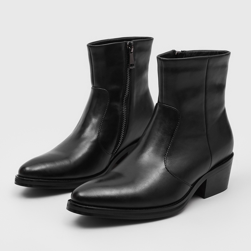 Bottes Chelsea vintage pour ho - Block Heel Ankle Boots avis et prix