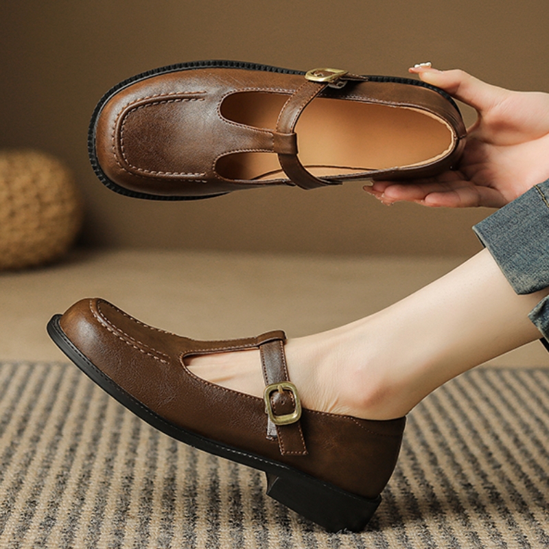 Chaussures plates décontractée - Women'S Shoes Loafers Black avis et prix